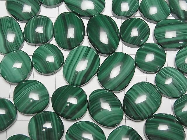 [Video] Malachite AAA Freeform Cabochon [L] 3pcs