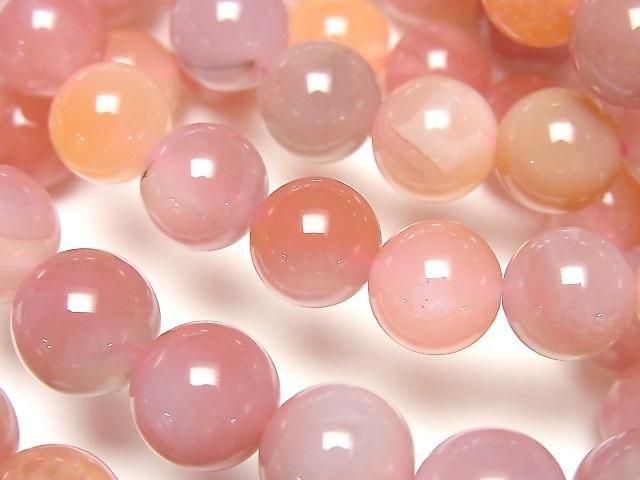 [Video] Apricot Agate Round 10mm Bracelet