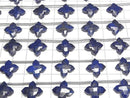 [Video] Lapislazuli AA++ Deformed Faceted Square 15x15mm 1strand beads (5pcs)