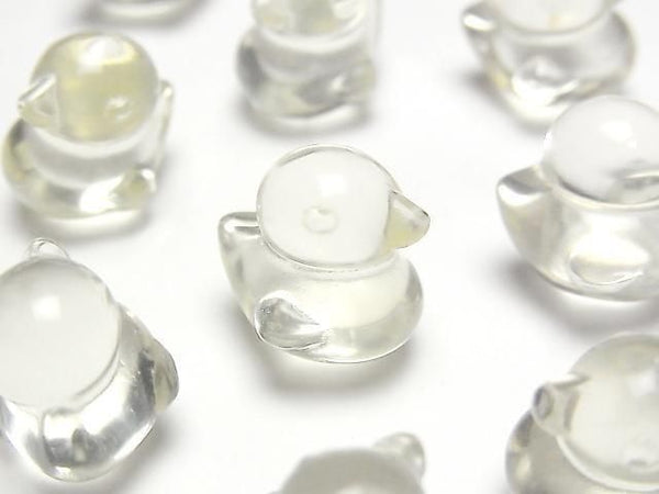 [Video] Lemon Quartz AAA Duck Motif 15x13mm [Undrilled] 1pc