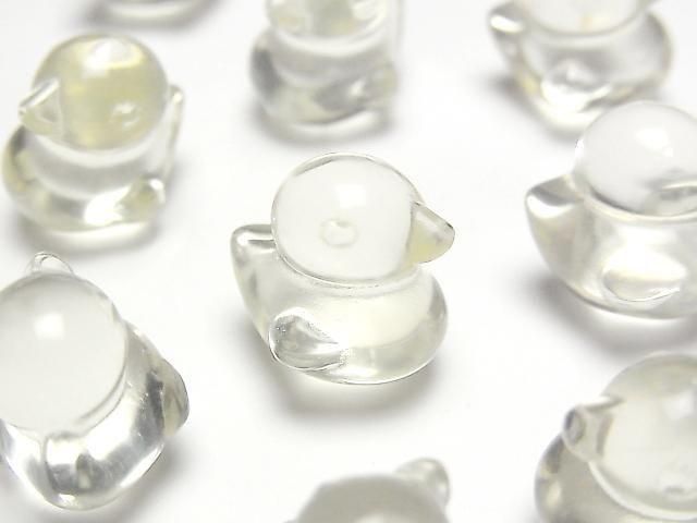 [Video] Lemon Quartz AAA Duck Motif 15x13mm [Undrilled] 1pc