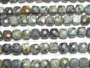 [Video]High Quality! African Turquoise Cube Shape 7x7x7mm half or 1strand beads (aprx.14inch/34cm)