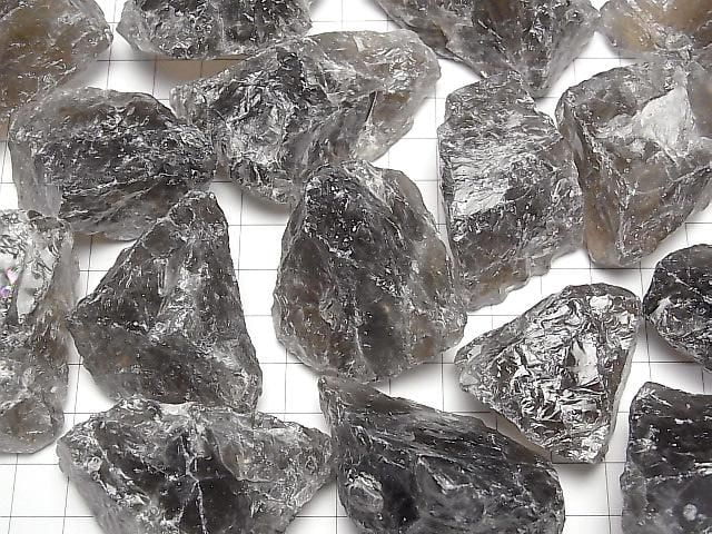 Smoky Quartz Undrilled Rough Rock 300g