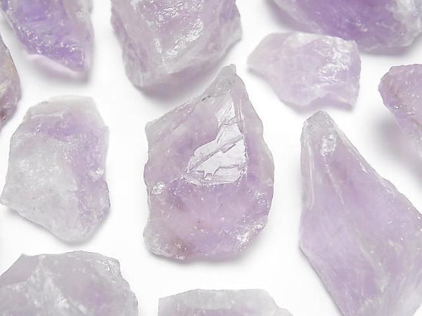 Lavender Amethyst Undrilled Rough Rock 300g