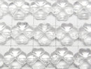 [Video] Crystal (Smelted Quartz) AAA Clover 10x10mm 1strand beads (approx. 15 inches/36 cm)