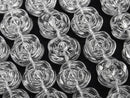 [Video] Crystal (Smelted Quartz) AAA Rose 12x14mm 1strand beads (approx. 15 inches/36 cm)