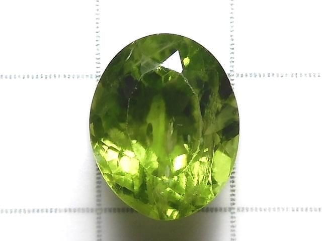 [Video][One of a kind] High Quality Peridot AAA- Loose stone Faceted 1pc NO.3