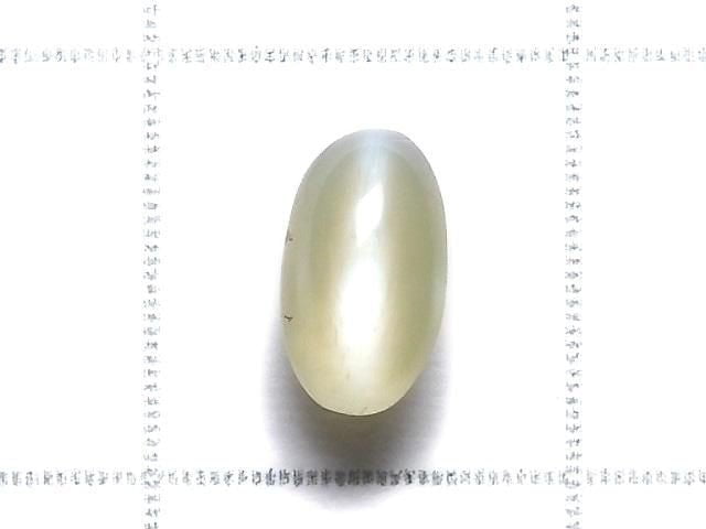 [Video][One of a kind] High Quality Chrysoberyl Cat's Eye AAA- Cabochon 1pc NO.9