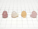 [Video] Pink Agate Bird Motif 13x12mm [Drilled Hole] 3pcs