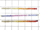 [Video] High Quality Multicolor Sapphire AAA Loose Stone Round Faceted 1.5x1.5mm 72pcs Set