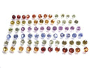 [Video] High Quality Multicolor Sapphire AAA Loose Stone Round Faceted 1.5x1.5mm 72pcs Set