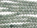 [Video] Burmese Jadeite AA++ Round 8mm Half or 1strand beads (aprx. 15 inches/36 cm)