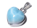 [Video][One of a kind] Larimar Pectolite AAA Pendant Silver925 NO.351