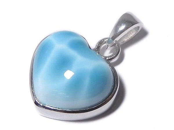 [Video][One of a kind] Larimar Pectolite AAA Pendant Silver925 NO.353