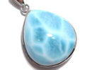 [Video][One of a kind] Larimar Pectolite AAA Pendant Silver925 NO.32