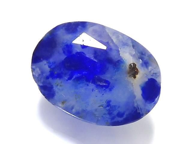 [Video][One of a kind] Lazurite Sodalite Loose stone Faceted 1pc NO.23