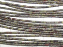 [Video] Dragon Blood Jasper Tube 4x2x2mm 1strand beads (aprx. 15 inches/36 cm)