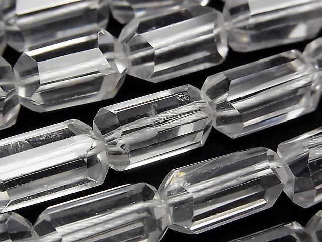 [Video] Crystal AAA- Faceted Nugget 1/4-1strand beads (aprx. 14 inches/34 cm)