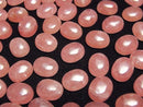 [Video] Argentine Rhodochrosite AAA Oval Cabochon 10x8mm 1pc