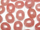 [Video] Argentine Rhodochrosite AA++ Oval Cabochon 12x10mm 1pc