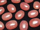 [Video] Argentine Rhodochrosite AAA Oval Cabochon 14x10mm 1pc