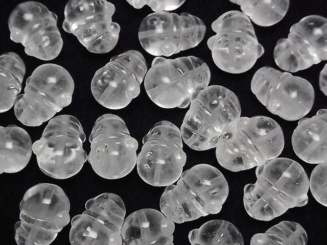 [Video] Crystal AA++ Snowman Motif 16x14mm [Drilled Hole] 1pc