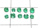 [Video][One of a kind] High Quality Emerald AAA Loose stone Faceted 10pcs Set No.16