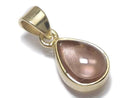 [Video][One of a kind] High Quality Oregon Sunstone AAA Pendant 18KGP NO.21