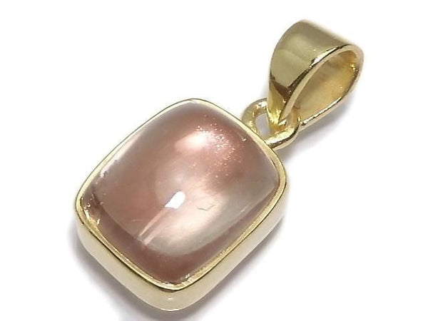 [Video][One of a kind] High Quality Oregon Sunstone AAA Pendant 18KGP NO.23