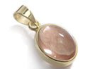 [Video][One of a kind] High Quality Oregon Sunstone AAA Pendant 18KGP NO.25