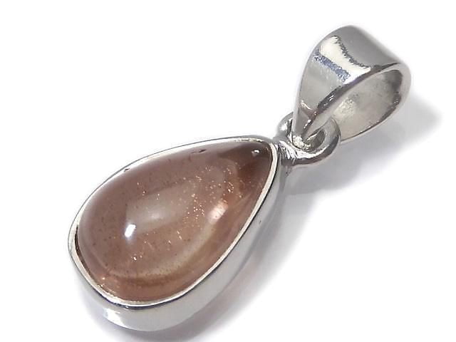 [Video][One of a kind] High Quality Oregon Sunstone AAA Pendant Silver925 NO.26