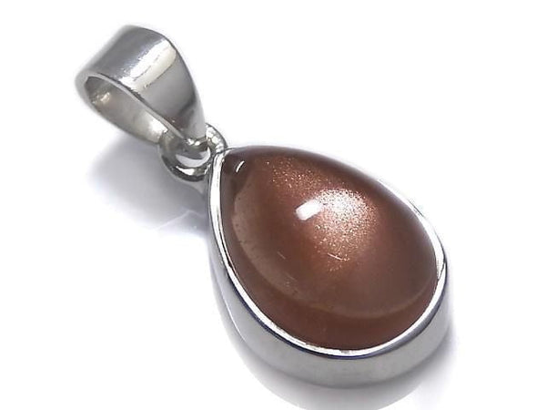 [Video][One of a kind] High Quality Oregon Sunstone AAA Pendant Silver925 NO.28