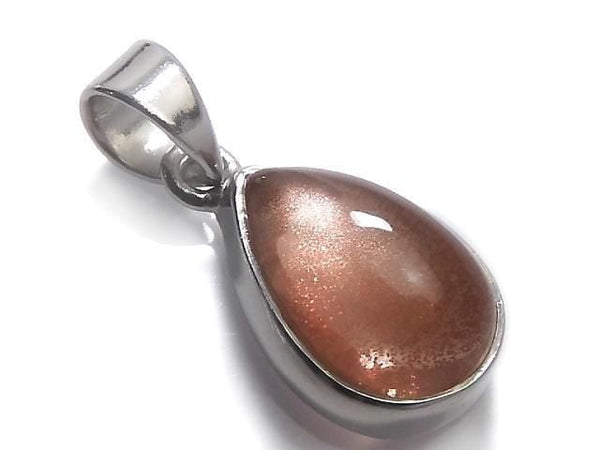 [Video][One of a kind] High Quality Oregon Sunstone AAA Pendant Silver925 NO.30