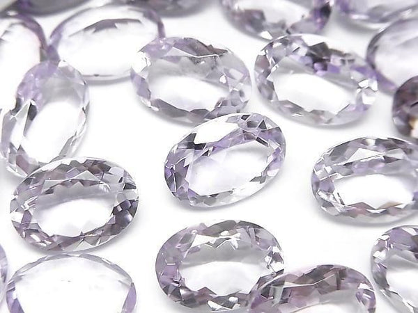 [Video] High Quality Pink Amethyst AAA Loose Stone Oval Faceted 14x10mm 1pc