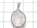 [Video][One of a kind] NYHerkimer Diamond Pendant Silver925 NO.55