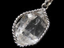 [Video][One of a kind] NYHerkimer Diamond Pendant Silver925 NO.60