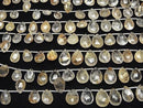 [Video]Rutilated Quartz AA+ Pear shape Faceted Briolette half or 1strand (16pcs)