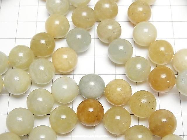 [Video] Heliodor-Green Beryl Round 12mm Bracelet