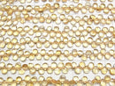 [Video] High Quality Citrine AAA- Pear Shape [S-M Size] 1 Strand Beads (aprx. 15 inches/38 cm)
