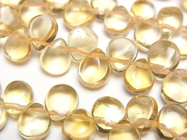 [Video] High Quality Citrine AAA- Pear Shape [Large] 1 Strand Beads (aprx. 15 inches/38 cm)