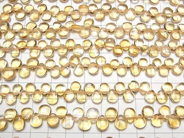 [Video] High Quality Citrine AAA- Pear Shape [Large] 1 Strand Beads (aprx. 15 inches/38 cm)