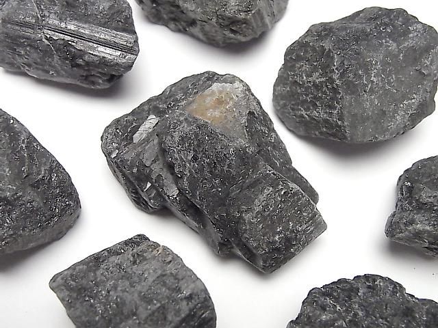 Black Tourmaline Undrilled Rough Rock 300g