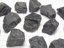 Black Tourmaline Undrilled Rough Rock 300g