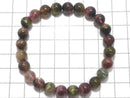 [Video][One of a kind] Multicolor Tourmaline AA++ Round 8mm Bracelet NO.10