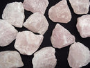 Rose Quartz Undrilled Rough Rock 300g