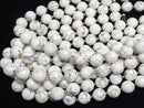 [Video] Howlite Magnesite 128 Faceted Round 16mm Half or 1strand beads (approx. 14 inches/34 cm)