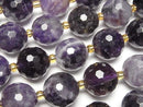 [Video] Mixed Amethyst 128 Faceted Round 16mm Half or 1strand beads (approx. 14 inch/34 cm)