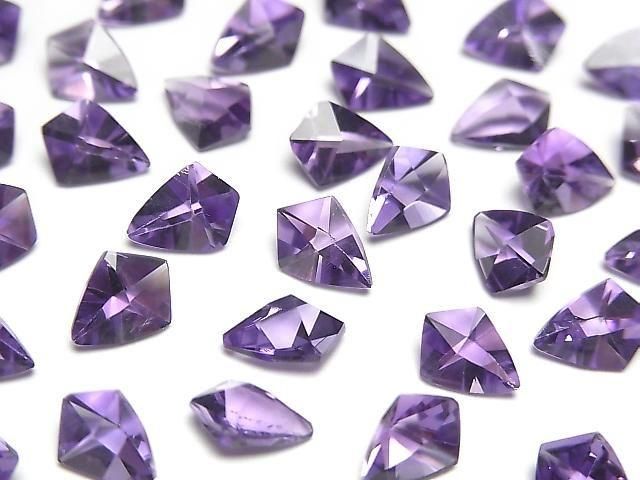 [Video] High Quality Amethyst AAA Loose Stone Kite Faceted Fancy 8x6mm 5pcs