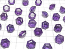 [Video] High Quality Amethyst AAA Loose Stone Hexagon Cut 13x12mm 1pc