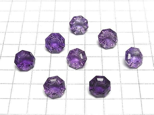 [Video] High Quality Amethyst AAA Loose Stone Octagon Cut 12x12mm 1pc